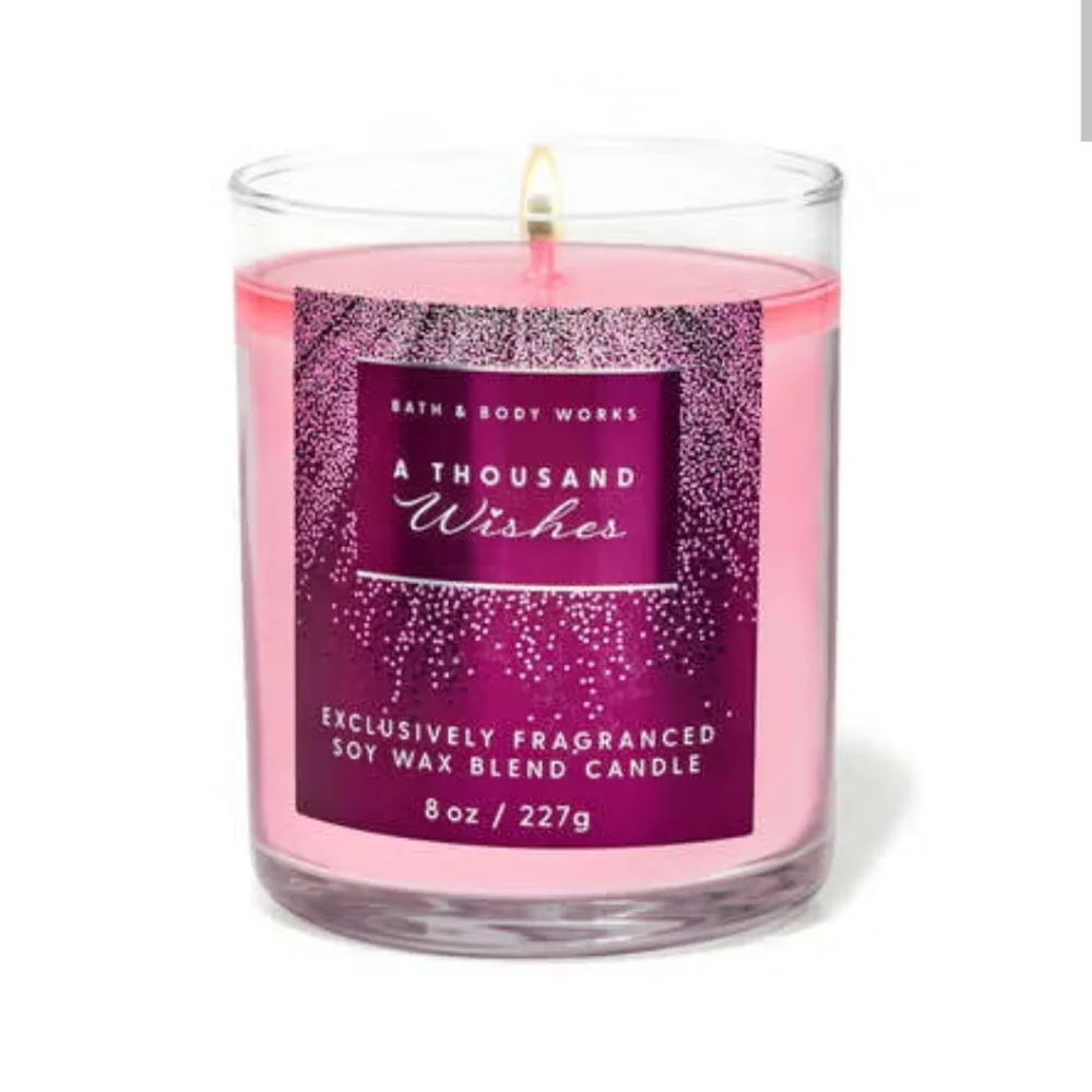 "A Thousand Wishes" Single-Wick Candle - Picture 1 of 1